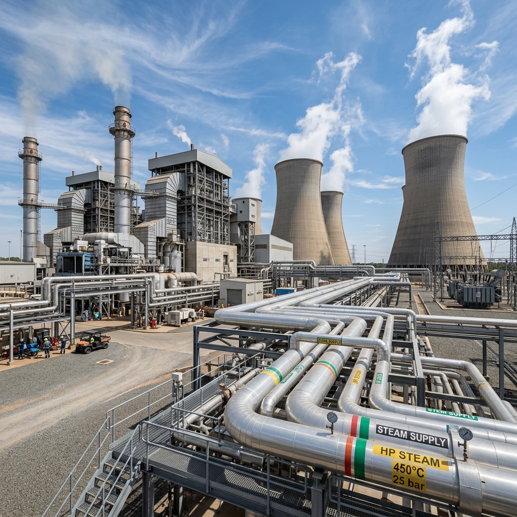 Installation de production et de distribution d'énergie